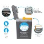 Aequator LUMI 24, Frigorifero Portatile, 24 Litri, AC/DC Frigo Portatile Termoelettrico, 12/230 V, modello 0826042N.AE