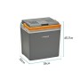 Aequator LUMI 24, Frigorifero Portatile, 24 Litri, AC/DC Frigo Portatile Termoelettrico, 12/230 V, modello 0826042N.AE