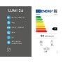Aequator LUMI 24, Frigorifero Portatile, 24 Litri, AC/DC Frigo Portatile Termoelettrico, 12/230 V, modello 0826042N.AE