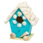 Baker Ross Mini Kit Casetta per Uccelli in Legno Confezione da 4 Casette