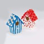 Baker Ross Mini Kit Casetta per Uccelli in Legno Confezione da 4 Casette
