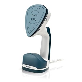 Ariete 6246 Duetto Garment, Iron Stiratrice a vapore verticale e ferro da stiro con piastra in ceramica antiaderente, 1000W, Vap