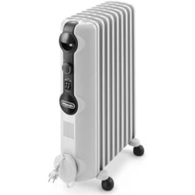 De'Longhi TRRS0920 Radiatore ad Olio Elettrico, 9 elementi, 2000W, 3 livelli di potenza, Bianco