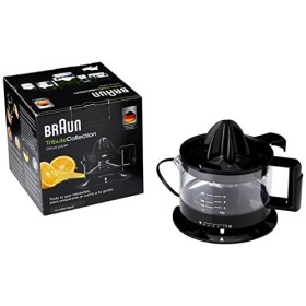 Braun Hogar CJ3000 BK Spremiagrumi con ciotola calibrata da 350 ml, 0,35 litri, nero