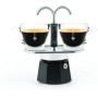Bialetti Mini Express, Caffettiera 2 tazze, Alluminio