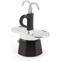 Bialetti Mini Express, Caffettiera 2 tazze, Alluminio
