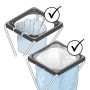 Gimi Nature Plus 3 Portarifiuti, Portasacco per Raccolta Differenziata