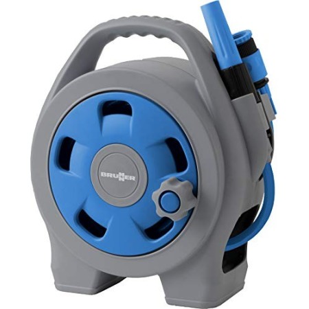 BRUNNER 7203133N Avvolgitubo, Blu/Grigio