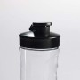 Imetec Personal e Sport Blender PB 100 Mini Frullatore con 2 Bottiglie Take-Away in Tritan e 4 Lame in Acciaio Inox, 46 Decibel,
