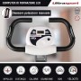 Ultrasport Unisex F-Bike Bicicletta di Esercizi, Peso Massimo 100 kg, Display LCD, Livelli di Resistenza Regolabili, con Sensori