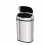KITCHEN MOVE - Bidone dei rifiuti automatico, Acciaio Inox, cromo, 80 Litres , 41x29x86 cm