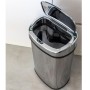 KITCHEN MOVE - Bidone dei rifiuti automatico, Acciaio Inox, cromo, 80 Litres , 41x29x86 cm