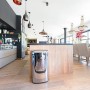 KITCHEN MOVE - Bidone dei rifiuti automatico, Acciaio Inox, cromo, 80 Litres , 41x29x86 cm