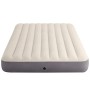 Intex Airbed Materasso Deluxe Classic Matrimoniale Dura Beam con Tecnologia Fiber Tech, Tinta Unita, Multicolore, 152 x 203 x 25