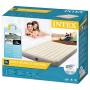Intex Airbed Materasso Deluxe Classic Matrimoniale Dura Beam con Tecnologia Fiber Tech, Tinta Unita, Multicolore, 152 x 203 x 25