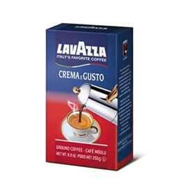Lavazza Caffè Macinato Crema e Gusto - 4 confezioni da 250 grammi [1 Kg]