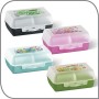 Emsa 513794 Variabolo Clipbox con Divisorio Rimovibile, Decorazione Princess, Rosa