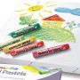 Pentel PHN Pastelli Olio, Confezione da 50 Pezzi