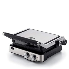 Ariete 1918 Grill Elettrico Grill&Taste 2000 W Piastre Rimovibili, Piastra galleggiante, 5 Livelli Temperatura, Apertura 180 Gra
