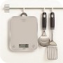 Tefal BC5004 Optiss Glass Bilancia da Cucina Elettronica Silver, elettrica, argento, plastica