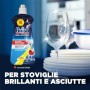 Finish Brillantante Additivo Lavastoviglie, Lemon, 2 x 500 ml