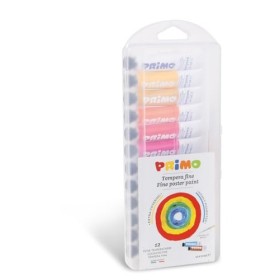 PRIMO - 12 TUBETTI TEMPERA FINE 12 ML + PENNELLO