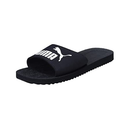 PumaPurecat - Scarpe da Spiaggia e Piscina Unisex adulti, Blu (Blu (peacoat-white 02)), 43 EU (9 UK)