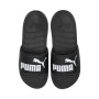PUMA Popcat 20, Scarpe da Spiaggia e Piscina Unisex-Adulto, Nero Black White, 39 EU