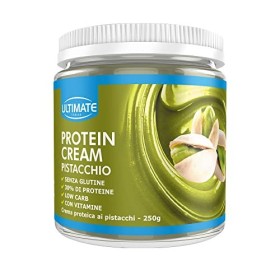 Protein Cream Pistacchio - Crema Proteica Spalmabile Col 30% Di Proteine Del Siero Del Latte - Whey Isolate Microfiltrate - Senz