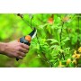 Fiskars Forbici bypass con impugnatura rotante, PowerGear X, Acciaio antiaderente, 22 cm, Nero/Arancione, PX94, 1023628