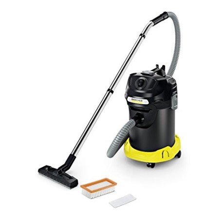 Kärcher AD 4 Premium Aspiracenere - Capacità Vano Raccolta 17 l, Potenza d'Aspirazione 150 Air Watt, 600 W - Tubo d'Aspirazion