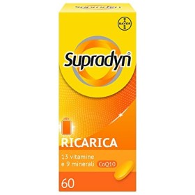Supradyn Ricarica Integratore Alimentare Multivitaminico e di Minerali con Coenzima Q10 contro Stanchezza Fisica e Affaticamento