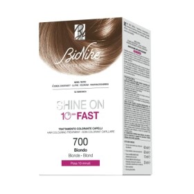 BioNike Shine On Fast Trattamento Colorante Capelli (Tono Biondo 700) - 1 flacone x 60 ml. + 1 tubo x 60 ml. (Totale 120 ml.)
