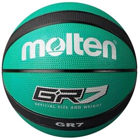 molten Palla da basket, Verde (grün/schwarz), 7