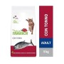 Trainer Natural - Cibo per gatti adulti, Alimento Secco, con Tonno, 3 kg