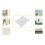 Schellenberg 50324 Zanzariera finestra 150 x 300 cm, zanzariere per grandi finestre, montaggio facile senza forare, accorciabile