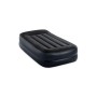 Intex 64122 Materasso Classic Singolo Comfort Dura Beam Rialzato, Blu, con Pompa Interna, 99 x 191 x 42 cm