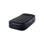 Intex 64122 Materasso Classic Singolo Comfort Dura Beam Rialzato, Blu, con Pompa Interna, 99 x 191 x 42 cm