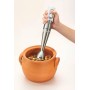 Ariete Pimmy 3 in 1 Frullatore a Immersione, Tritatutto, Frusta Elettrica, 1 Litro, 500 W, Acciaio Inossidabile, 2 velocità, Bi