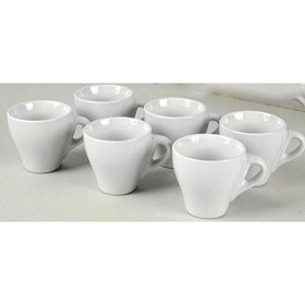 Innova 6 TAZZINE da Caffe' Tipo Bar Ceramica Bianca Senza PIATTINO