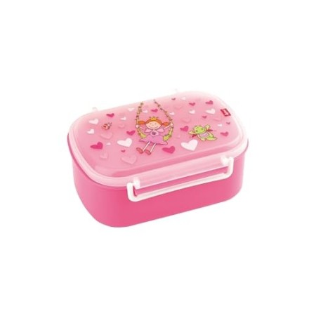 Sigikid, Ragazza Lunchbox con Stampa Colorata, Lunchbox Pinky Queeny, Rosa, 24472