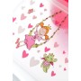 Sigikid, Ragazza Lunchbox con Stampa Colorata, Lunchbox Pinky Queeny, Rosa, 24472