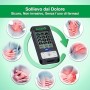 TESMED Trio 6.5 elettrostimolatore Muscolare - 36 programmi - 40 Livelli di intensità - Batteria Ricaricabile - 4 elettrodi