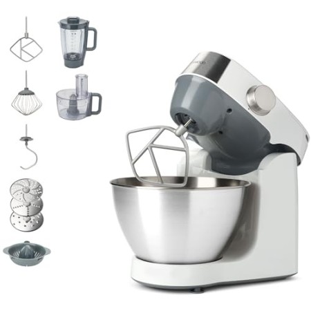 Kenwood KHC29.H0WH Impastatrice Planetaria Prospero, 1000 W, 4.3 Litri, Plastica, Bianco