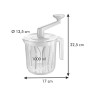 Tescoma 630279 Delicia Sbattitore Manuale, 1 l