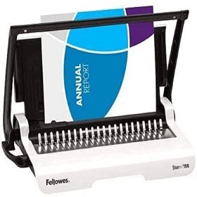 Fellowes CRC56275 Rilegatrice Star+ 150 a Dorsi Plastici, Capacità di Rilegatura 150 Fogli