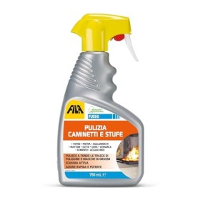 FILA Surface Care Solutions Rimuovi Fuliggine, Spray per la Pulizia del Caminetto, Stufe, Vetri, 750 ml
