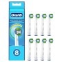 Oral-B Precision Clean Testine di Ricambio per Spazzolino Elettrico con Tecnologia CleanMaximiser, Confezione da 8 Pezzi
