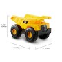 Caterpillar by Funrise Caterpillar, CAT Mini Crew confezione da 3 Veicolo da costruzione, Colore Giallo, Nero, 82360
