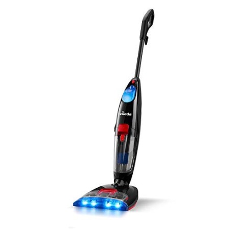 Vileda JetClean Sistema 3in1 Aspira, Lava e Asciuga Pavimenti in Una Sola Passata, Aspirapolvere e Lavapavimenti Elettrico 3in1,